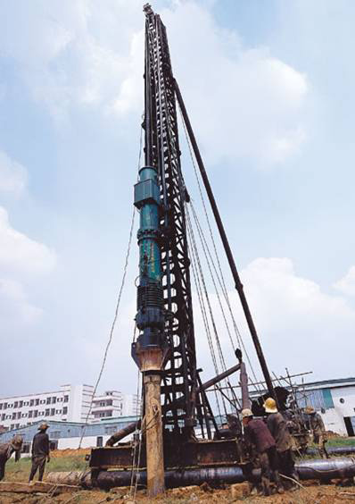 池州振动沉管载体桩